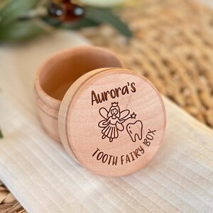 Tooth Fairy Box // Custom Engraved Wooden Tooth Fairy Box // Kids Gift // Personalized Tooth Fairy Box // Keepsake Box // Tooth Holder