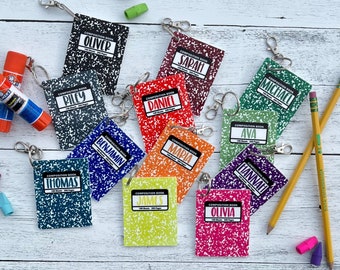 Etiqueta personalizada para mochila // Etiqueta con nombre personalizada // Regreso a clases // Etiqueta personalizada para lonchera // Llavero personalizado // Etiqueta personalizada para bolso