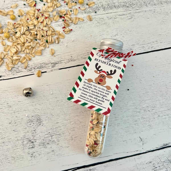 Magical Reindeer Food // Christmas Eve Present // Kid's Christmas Eve Box // Christmas Party Favor // Christmas Eve Tradition For Children