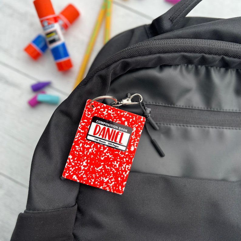 Personalized Back Pack Tag // Custom Name Tag // Back to School ...