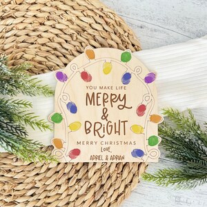Signo de huella digital de Navidad para niños // Signo de Navidad con huella de dedo de bebé // Tarjeta de Navidad personalizada para niños // Actividad artesanal de bricolaje de Navidad para niños
