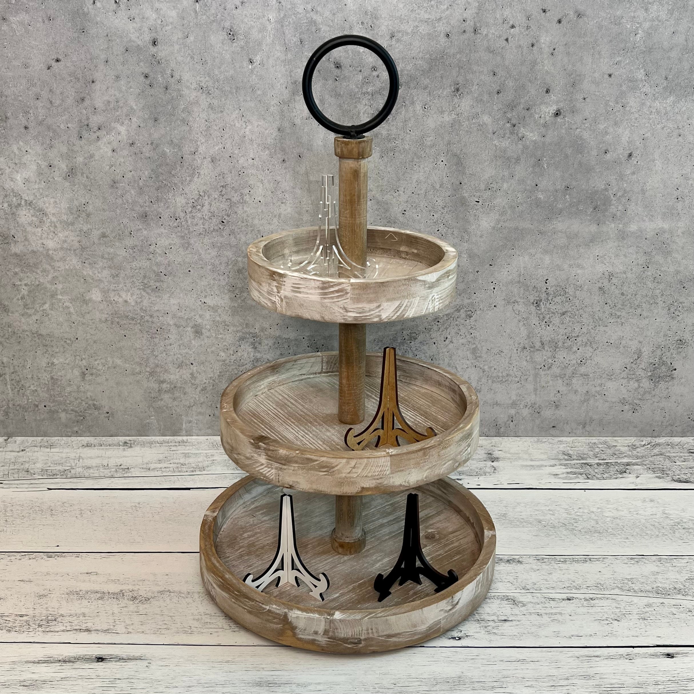 Mini Tiered Tray Decor Easel // Tiered Tray Sign Easel // Etsy