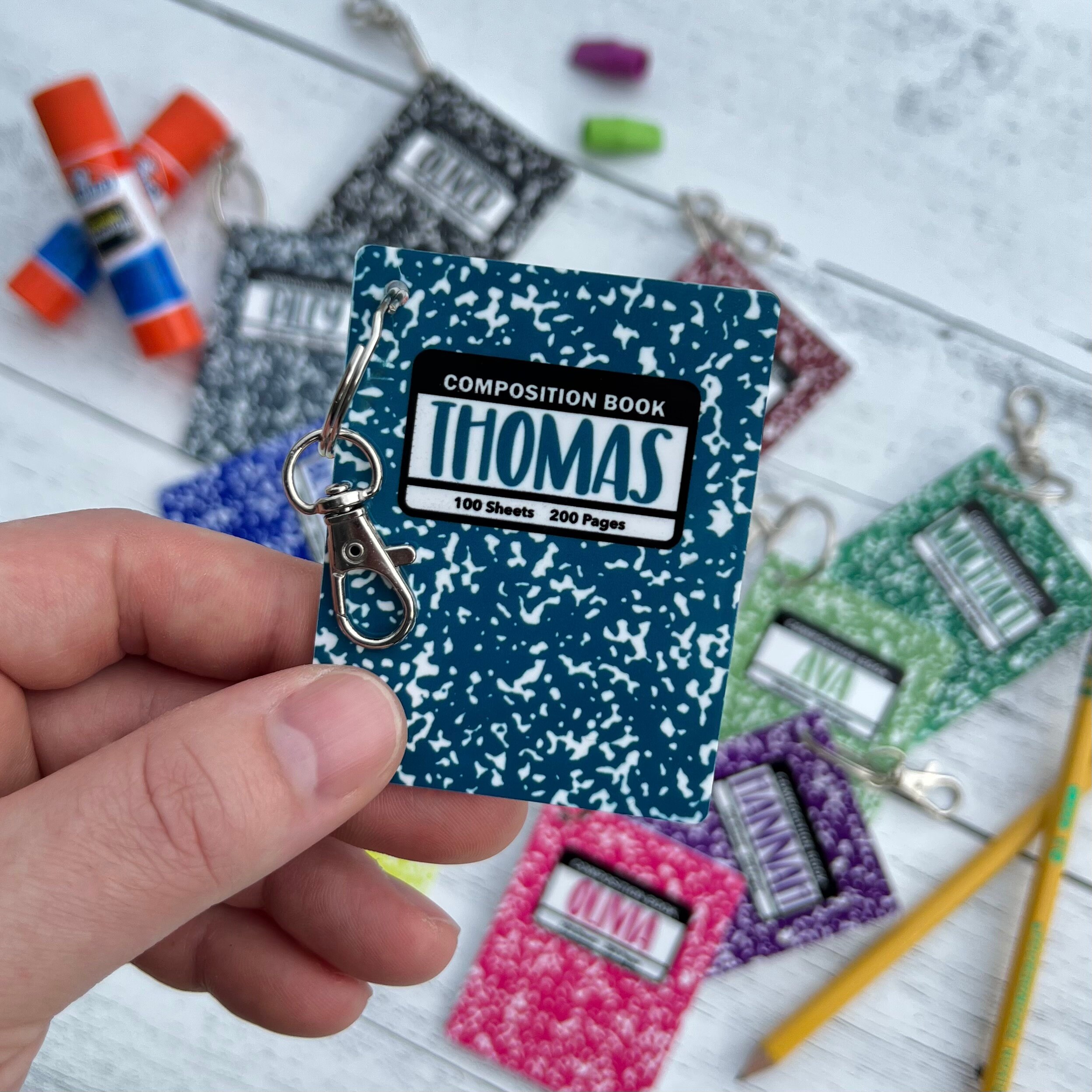 Personalized Back Pack Tag // Custom Name Tag // Back to School ...