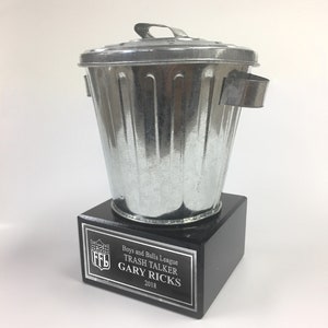 Clean Environment Trash Can Award | Etsy