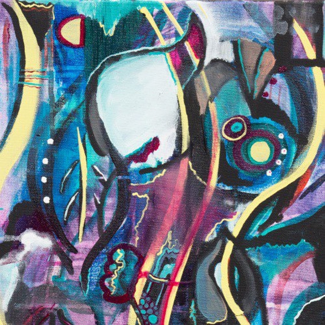 The Eye Art Pocket Print Intuitive Art Print Modern Print Expressive ...