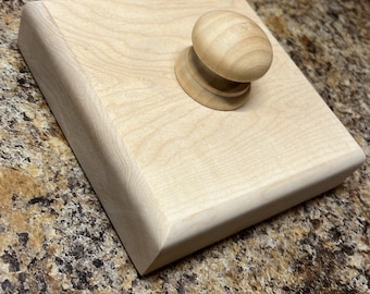 Handmade Hard Maple or Cherry Quilter’s Clapper