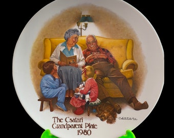 VINTAGE Knowles Plaat