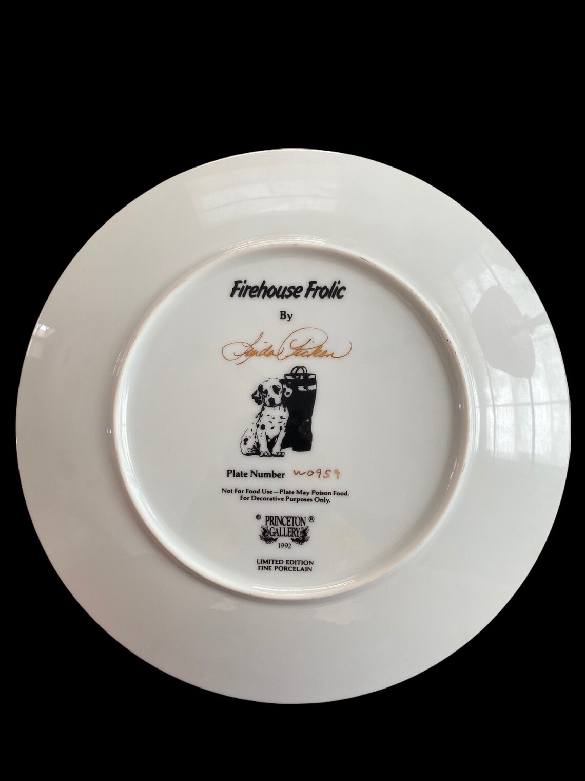 VINTAGE Princeton Gallery Plate Etsy