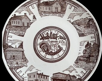 VINTAGE Hub City Plate