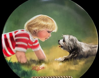 VINTAGE Donald Zolan Plaque