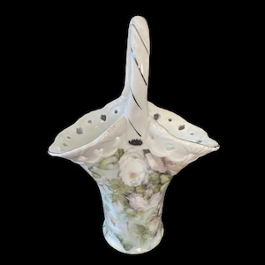 Vaso di fiori a forma di cesto VINTAGE