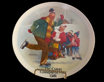 VINTAGE "The Grandparent Plate 1981" Plate