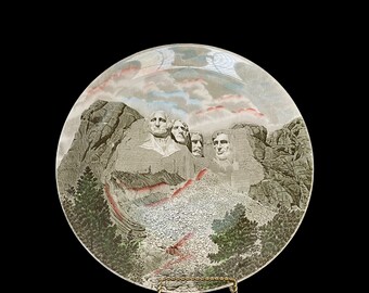 VINTAGE Mt.Rushmore Nationale Gedenkplaat