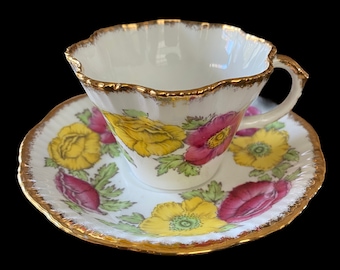 VINTAGE Salisbury Engels Tea Cup Set