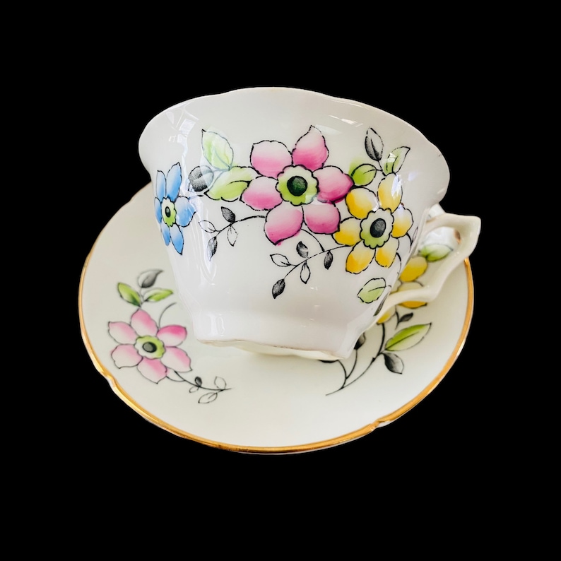 VINTAGE Spencer Stevenson Tea Cup