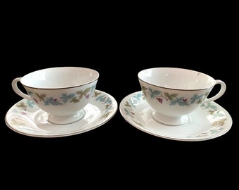 VINTAGE English Tea Cup Set (1 paar)