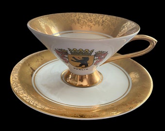 VINTAGE Gerold Porzellan Engels Theekopje Set