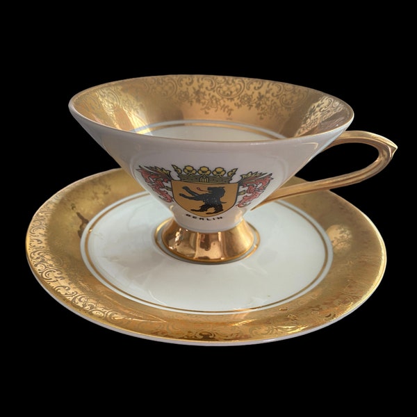 VINTAGE Gerold Porzellan English Tea Cup Set