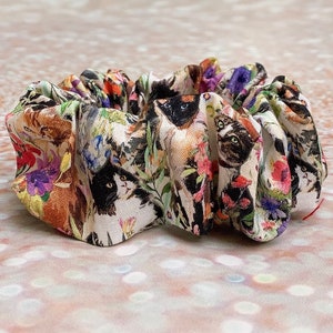 CHUBBY scrunchie thick cats kitty hair scrunchies hair accessories hair tie