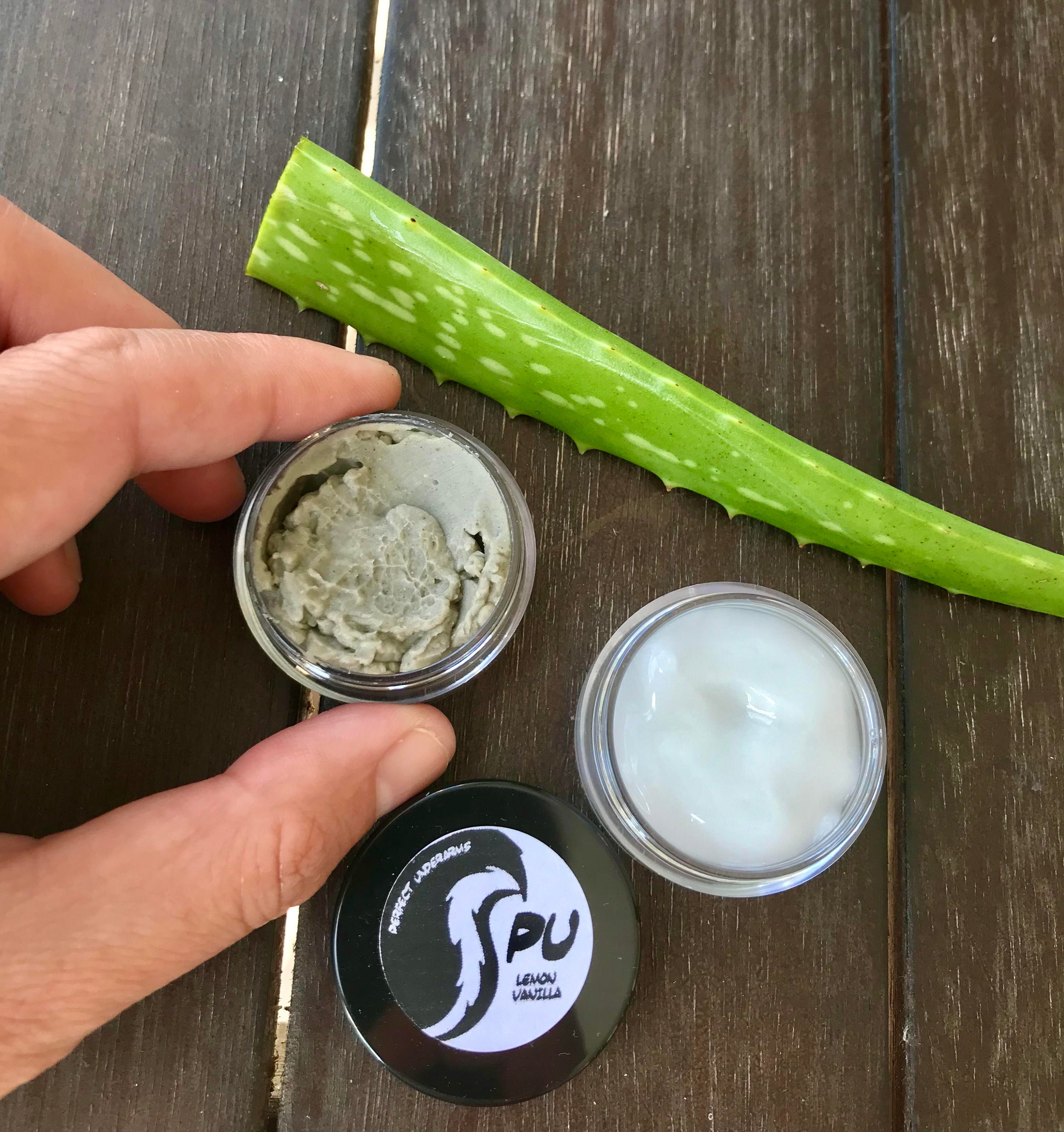 Armpit clay detox and deodorant - FULL size. Perfect Underarms