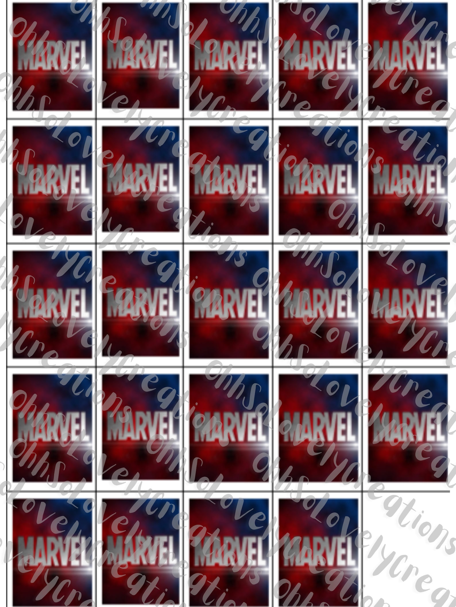 Printable Marvel & DC Heroes Guess Who Board - Etsy