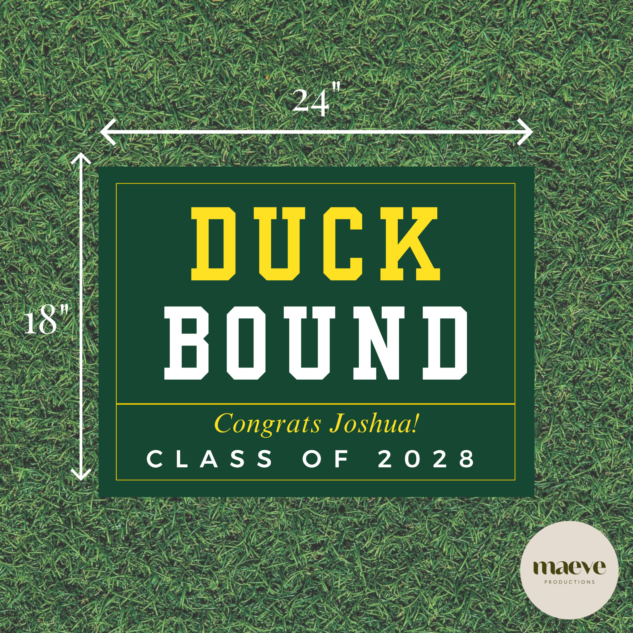 College Bound Sign Senior Graduation Yard Sign College Bound Gift ...