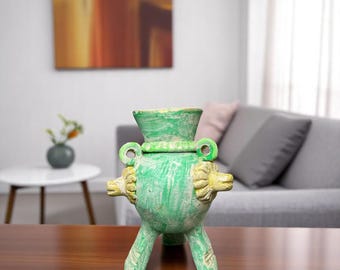 トラロック彫刻 手工芸品 メキシコ文化 室内装飾 プレ