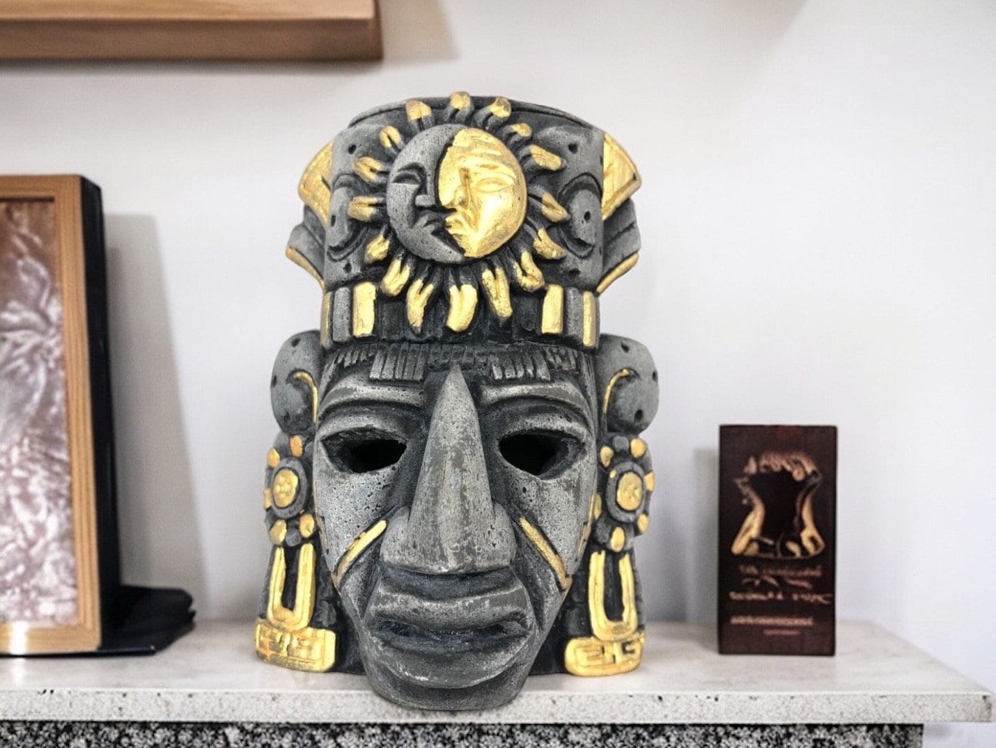 Prehispanic Mask, Ceremonies and Festivals Mayan Culture, Altar