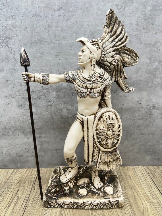 Aztec Warriors In Battle