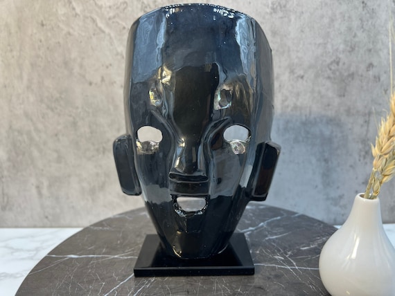 アステカの仮面、テオティワカンの葬祭用の仮面、モザイクの仮面