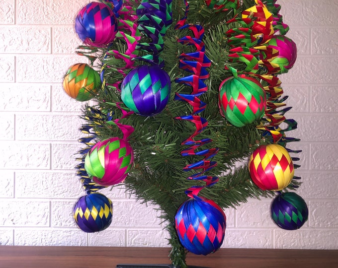 6 Christmas Ornaments Mexican Ornaments Mexican Christmas - Etsy