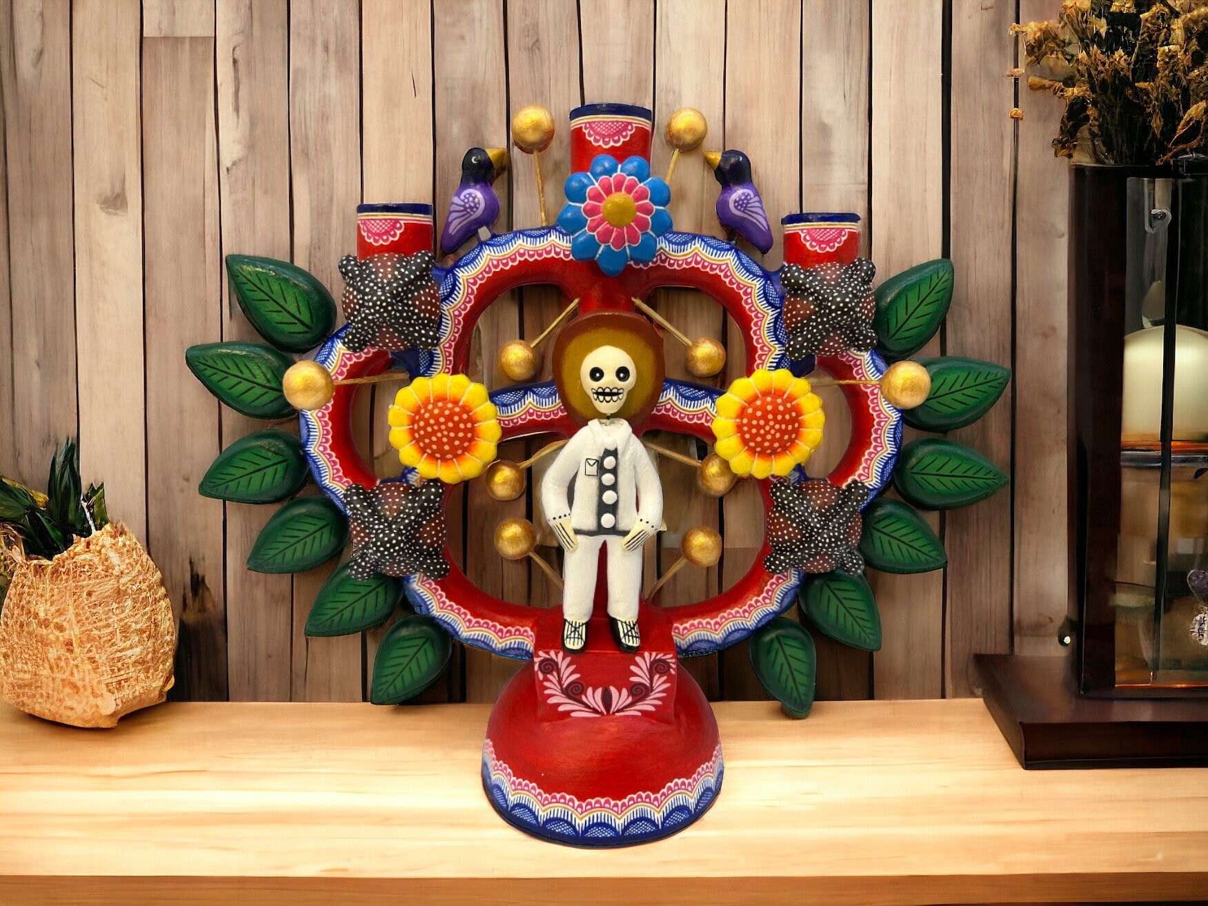 Candle Holder, Tree of Death, Candelabra, Arbol De La Muerte