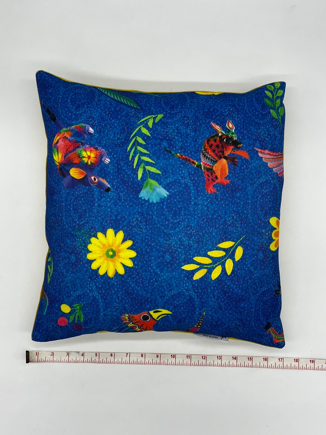 Spring Throw Pillow Mexican Pillow Cushion Cover Pillow Etsy