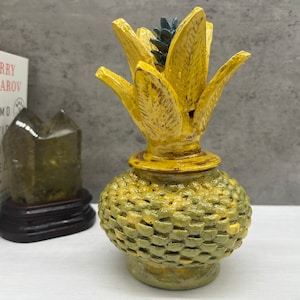 SALE Paint your own pineapple planter 3H x 3D ceramic pottery bisque,  unpainted ceramic, unpainted pottery, paint your own pottery, 5331