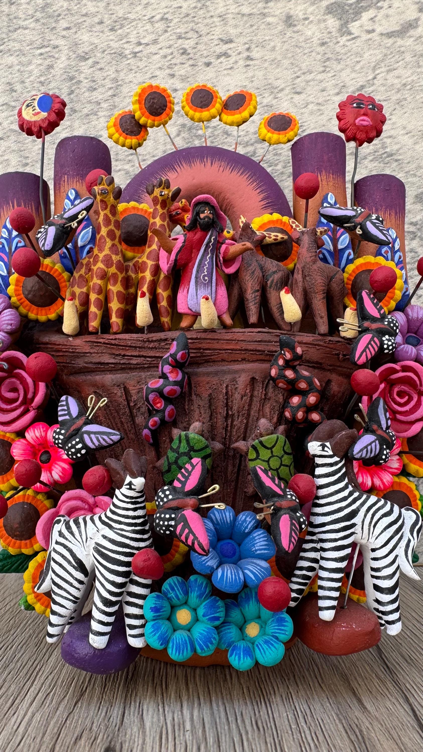 The Arc of Moises, Animals Candle Holder, Tree of Life, Candelabra