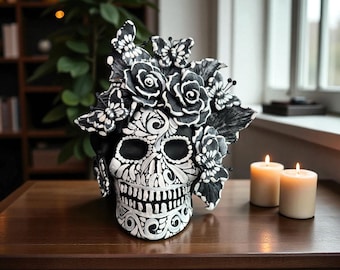 Dia De Los Muertos Chemin De Table, Nappe Rustique Jour Des