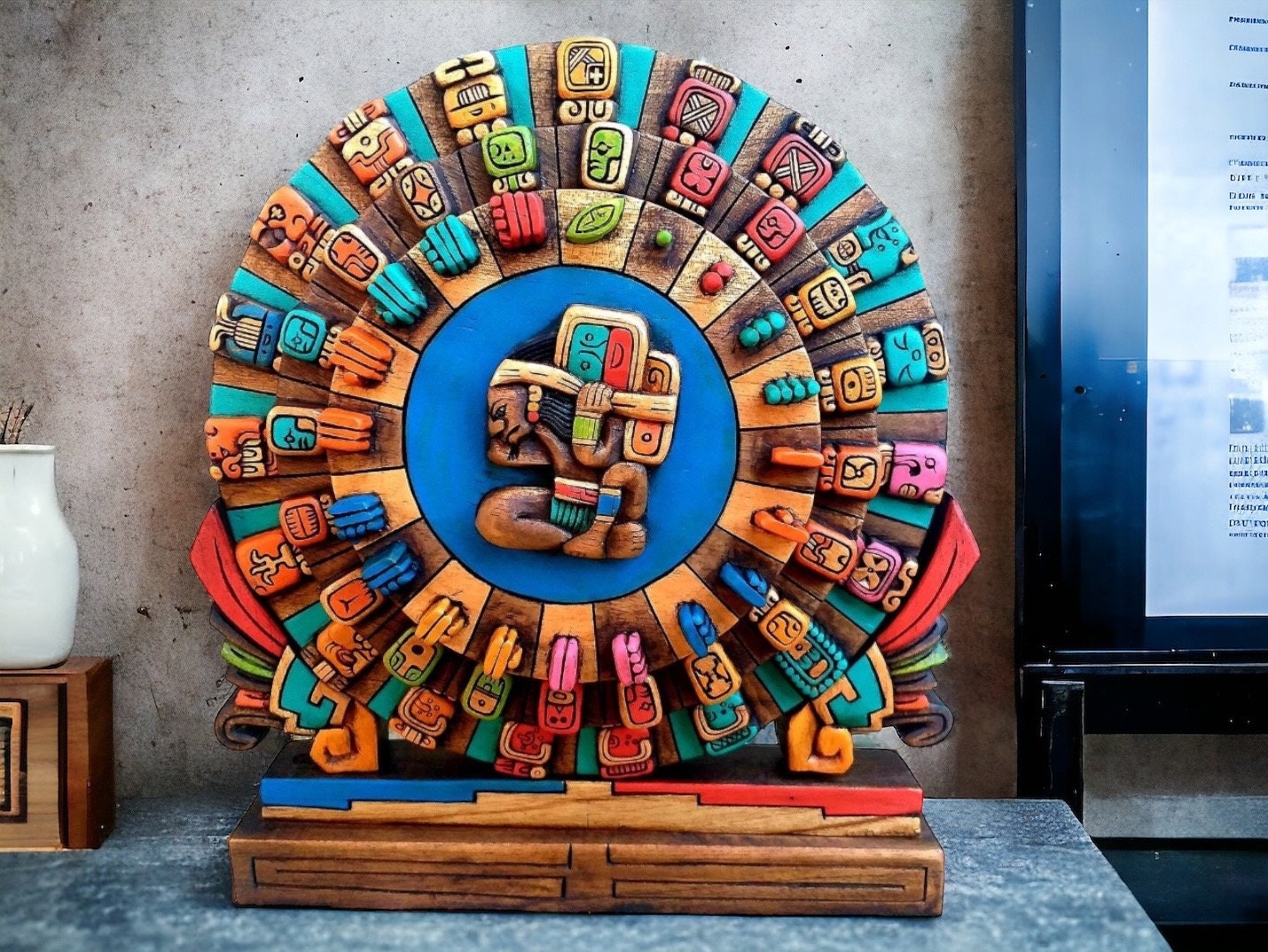 プレヒスパニックパーペチュアルカレンダー、マヤ美術、マヤ暦