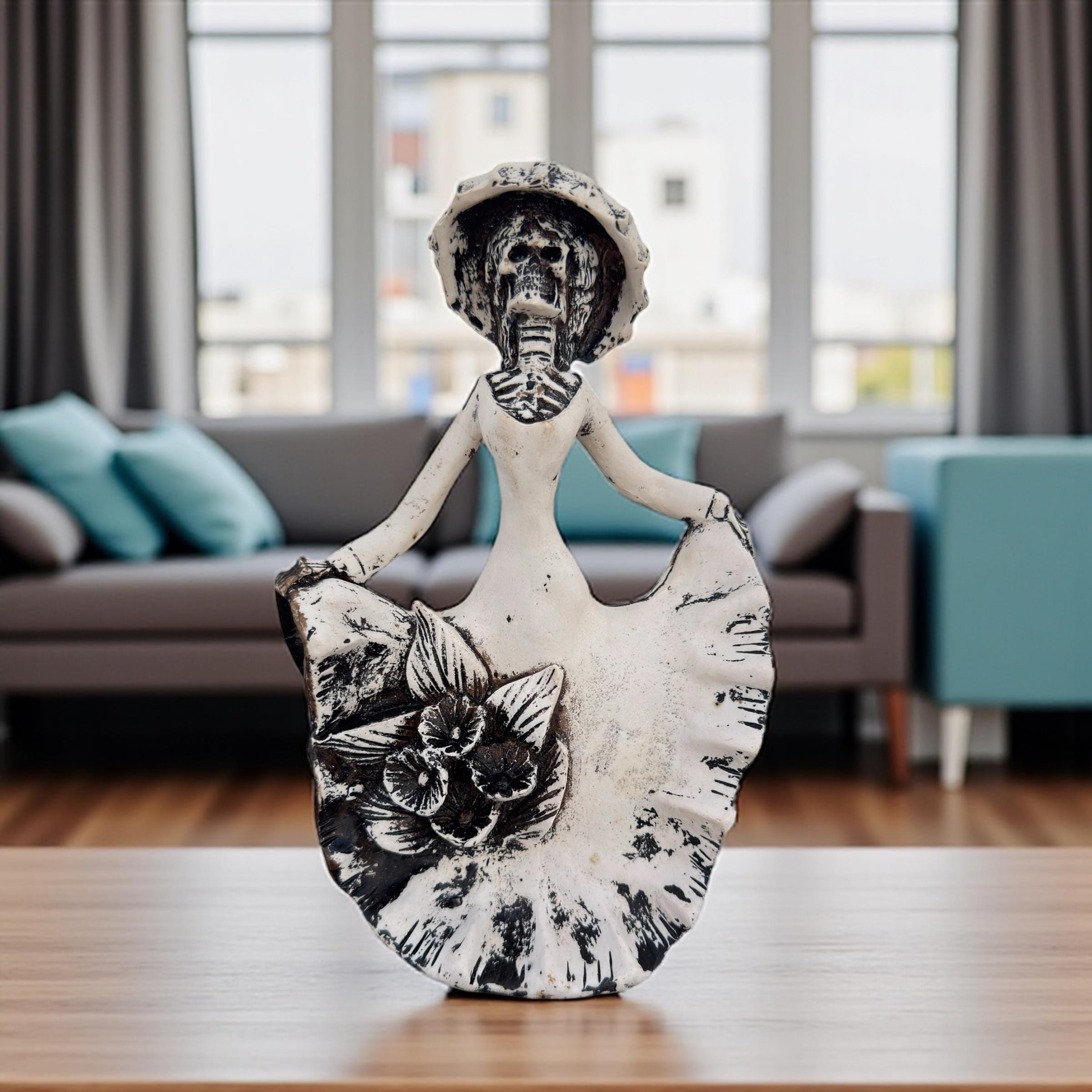 カトリーナ、ディア・デ・ロス・ムエルトス - 死者の日、人間の骸骨