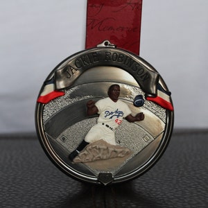 1997 Hallmark Keepsake Ornament Jackie Robinson | Baseball Heroes | 4th in Series
