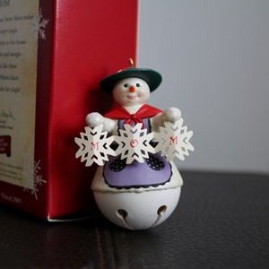 2005 Hallmark Keepsake Ornament Mom | Snowman