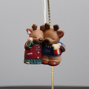 2000 Hallmark Keepsake Ornament Mom and Dad