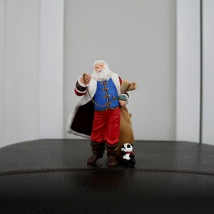 2001 Hallmark Keepsake Ornament Santa Claus | Set of Two