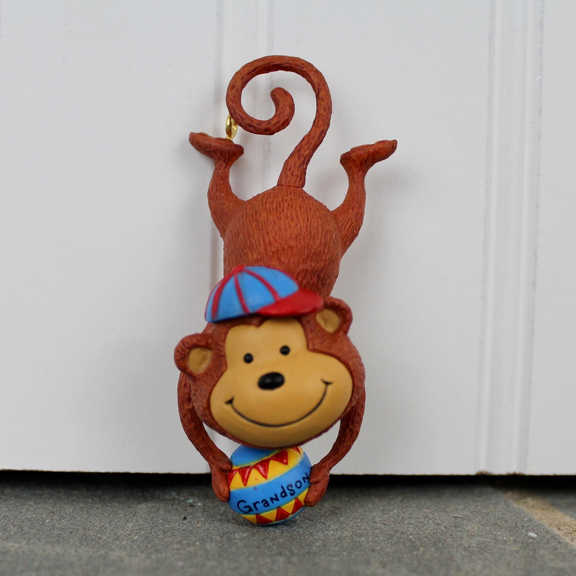 2009 Hallmark Keepsake Ornament Monkey Granddaughter and | Etsy