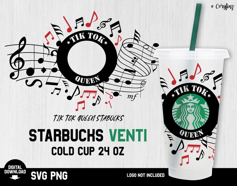 Download Tik Tok Queen svg stabucks cup Tik Tok SVG SVG For Tik Tok ...