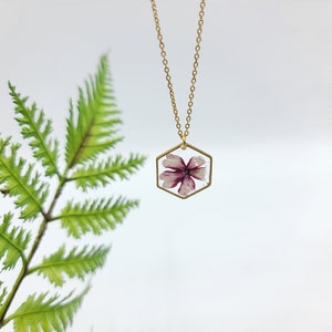 Pressed Flowers- Resin Jewelry- Wedding Gifts- Gifts For Her