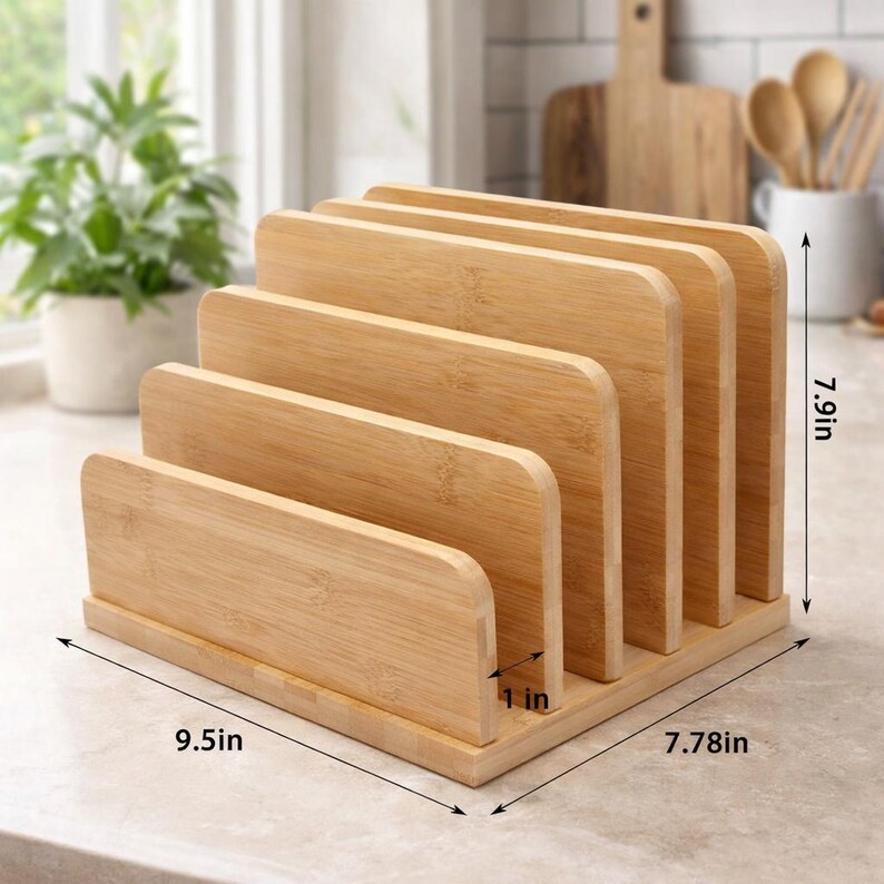 Desk File Mail Organizer - Letter Trays & Stacking Supports - 5 Slots ...