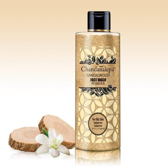 Herbal Ayurvedic Sandalwood Face Wash Powder Etsy