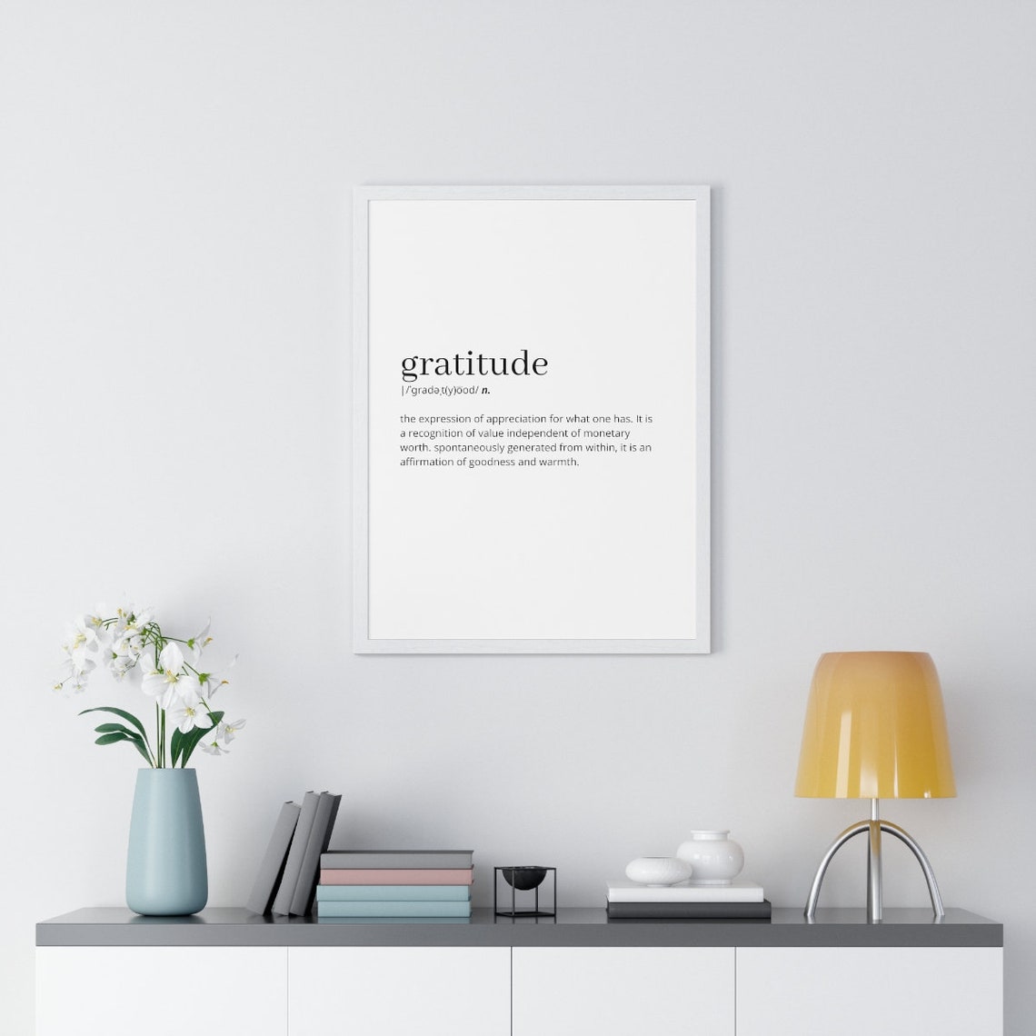 Gratitude Definition Printable Wall Art Gratitude Poster Gratitude Gratitude definition printable wall art gratitude poster gratitude