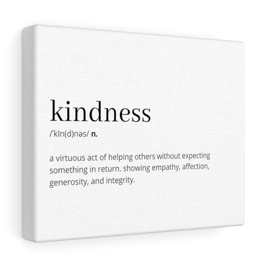 Kindness Definition Printable Wall Art, Kindness Quote, Kindness Poster, Kindness Digital Print