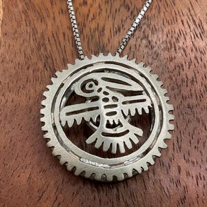 ドラ5 ヴィンテージ カレワラ コル バード シルバー 925 ペンダント Vintage Kalevala Koru Bird Pendant - Etsy